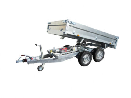 Remorque benne – lider – réf. 39600pe – 2,50 m – 2500 kg – 2 essieux