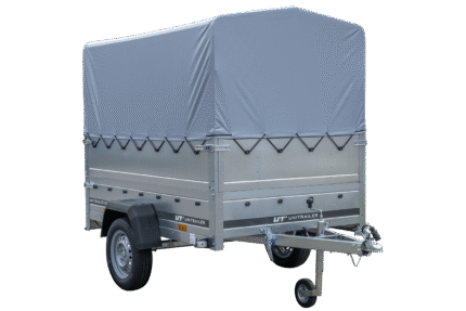 Remorque avec amortisseur garden trailer 201/r unitrailer 500 kg